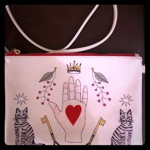 Gorman abstract cross body purse